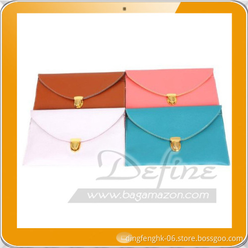 Women Lady Leather Clutch Bags Handbag Tote Bag Purse